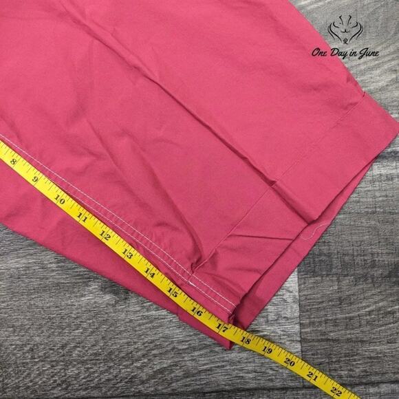 Rafaella Light Weight Poplin Capri Pants Size 18W - Picture 4 of 5